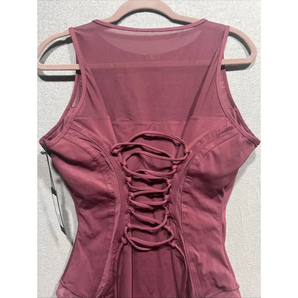 TA3 Surfy With Mesh Insert Dark Cherry Size 2X New - Picture 9 of 15